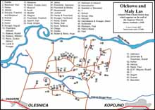 Olchowo Map